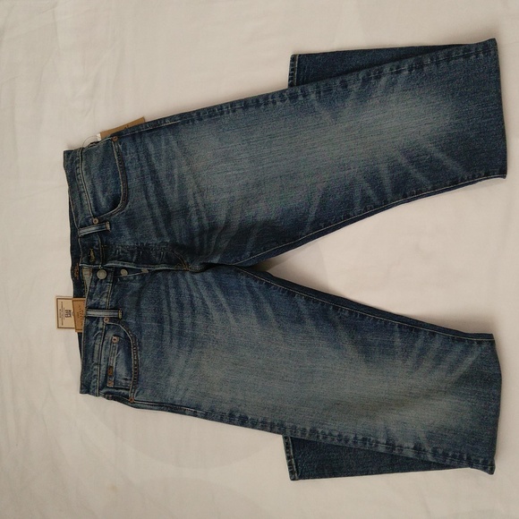 Polo Ralph Lauren Sullivan men's slim fit button fly low rise denim blue jeans - Picture 13 of 14